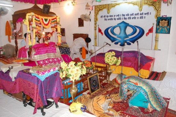Guru Nanak birth anniversary celebrated in Agartala